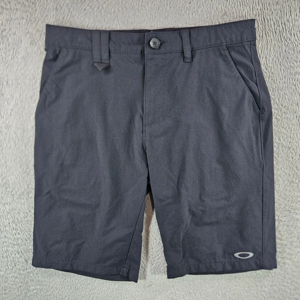 Oakley Mens‎ Regular Fit Performance Shorts Black Size 30 Hiking Golf